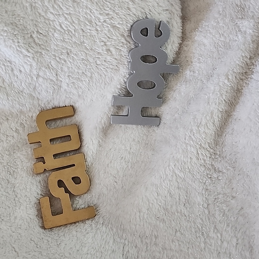 Decorative Wooden Words